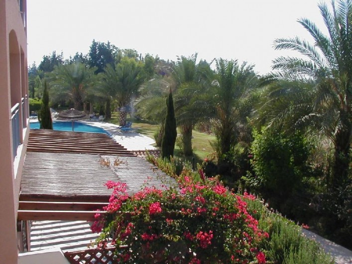 Location de vacances - Appartement à Kato Paphos - Vue depuis la terrasse
