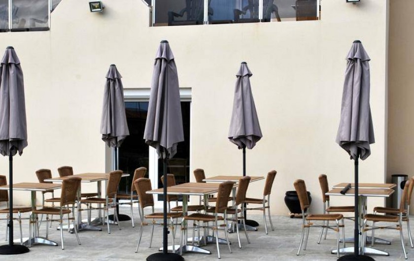 Location de vacances - Hôtel - Auberge à Argelès-sur-Mer - terrasse hôtel
