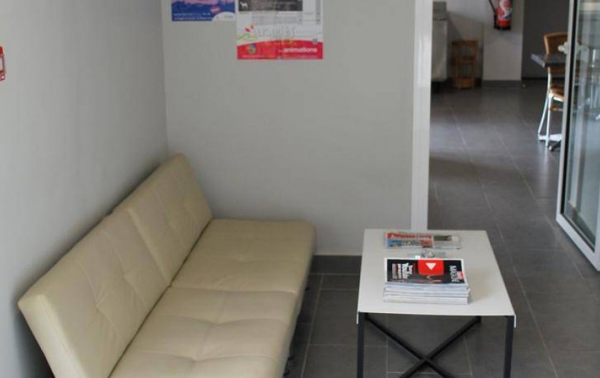 Location de vacances - Hôtel - Auberge à Argelès-sur-Mer - Salon d'attente réception  hôtel