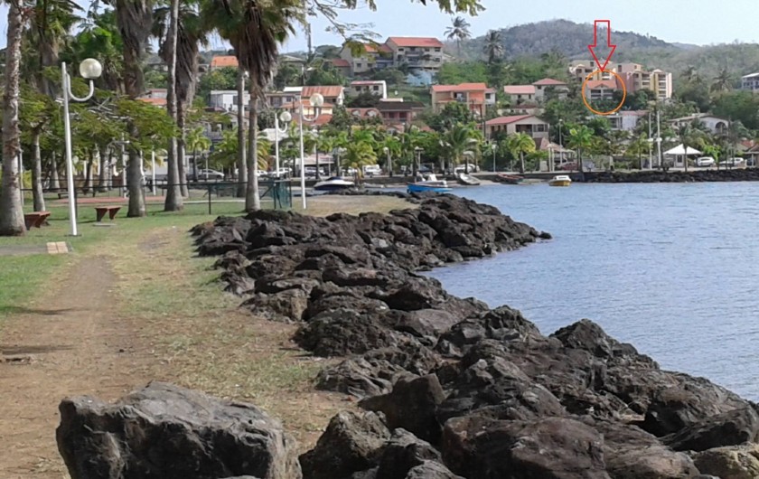 Location de vacances - Maison - Villa à Les Trois-Îlets - localisation logement