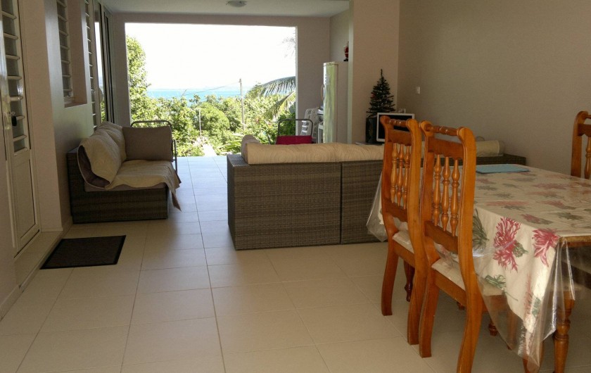 Location de vacances - Maison - Villa à Les Trois-Îlets - séjour