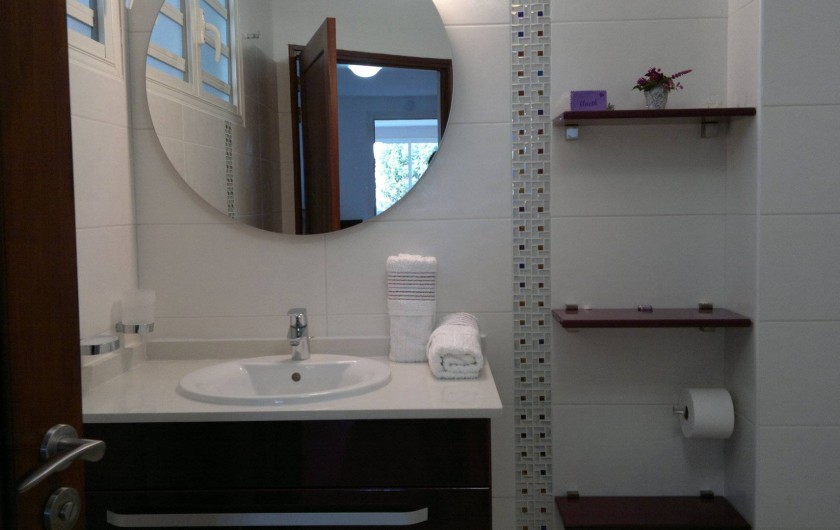 Location de vacances - Maison - Villa à Les Trois-Îlets - salle de bain 1
