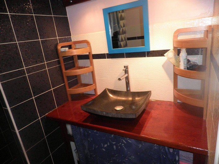 Location de vacances - Villa à Capesterre Belle Eau - salle de bain