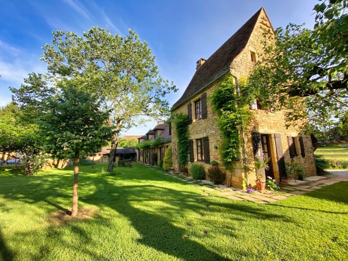 Location de vacances - Chambre d'hôtes à Saint-Crépin-et-Carlucet - Notre maison