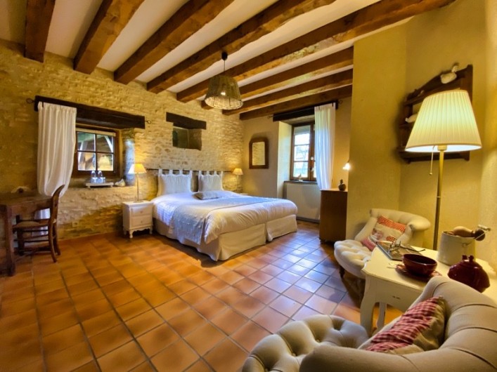 Location de vacances - Chambre d'hôtes à Saint-Crépin-et-Carlucet - Chambre "Victoria" 2 personnes