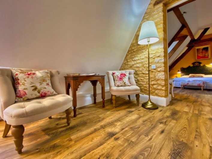 Location de vacances - Chambre d'hôtes à Saint-Crépin-et-Carlucet - Suite Familiale "Armance et Léonie", 2/4 personnes