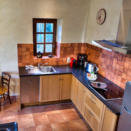 Location de vacances - Chambre d'hôtes à Saint-Crépin-et-Carlucet - cuisine gîte