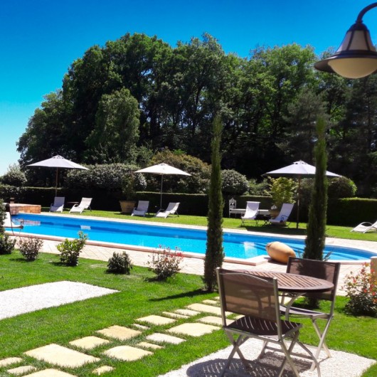 Location de vacances - Chambre d'hôtes à Saint-Crépin-et-Carlucet - Le parc