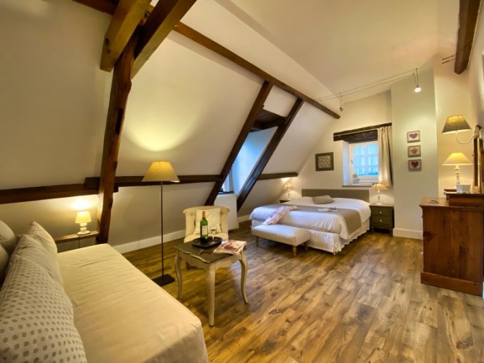 Location de vacances - Chambre d'hôtes à Saint-Crépin-et-Carlucet - Chambre "Célestine" 2/3 personnes