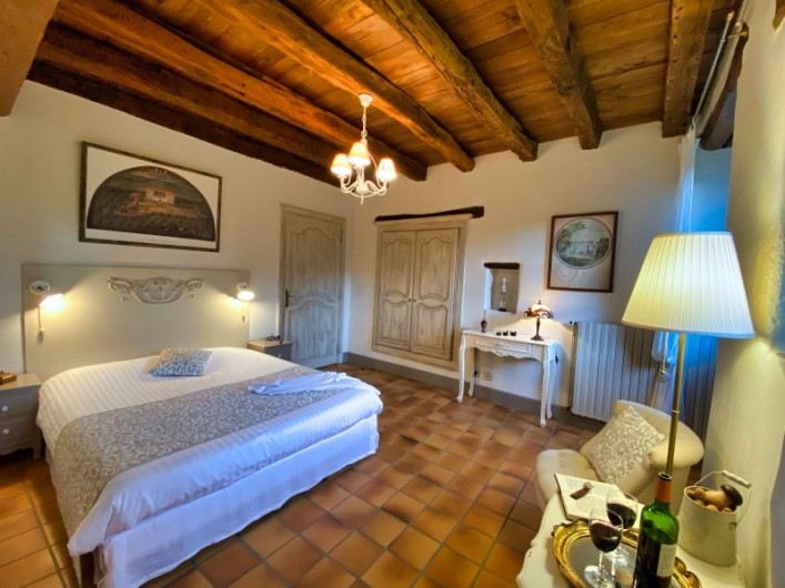 Location de vacances - Chambre d'hôtes à Saint-Crépin-et-Carlucet - Chambre "Constance" 2 personnes