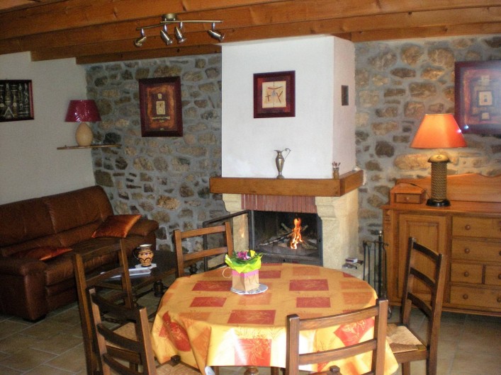 Location de vacances - Gîte à Telgruc-sur-Mer - Salon, Salle à  manger