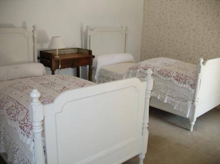 Location de vacances - Maison - Villa à Saint-Mihiel - Chambre 2 lits simples