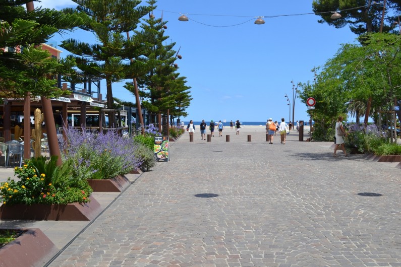 Location de vacances - Appartement à Argelès-sur-Mer - rue piétonne