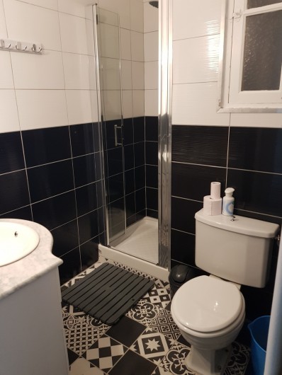Location de vacances - Appartement à Argelès-sur-Mer - sale de douche /WC