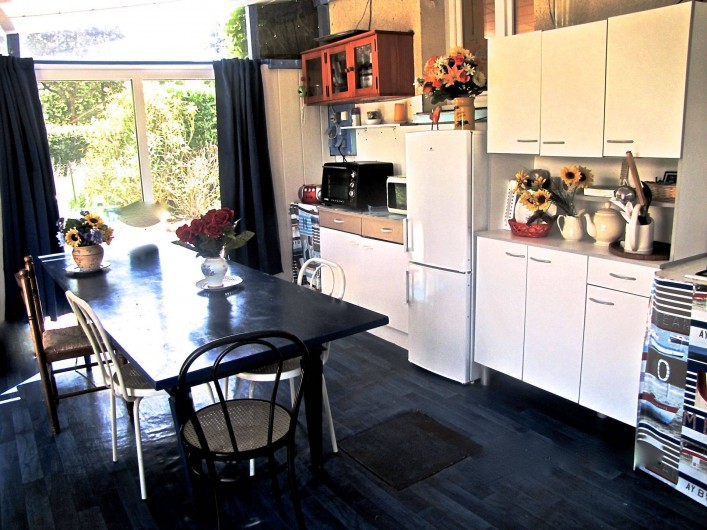 Location de vacances - Villa à Soulac-sur-Mer - interieur VERANDA