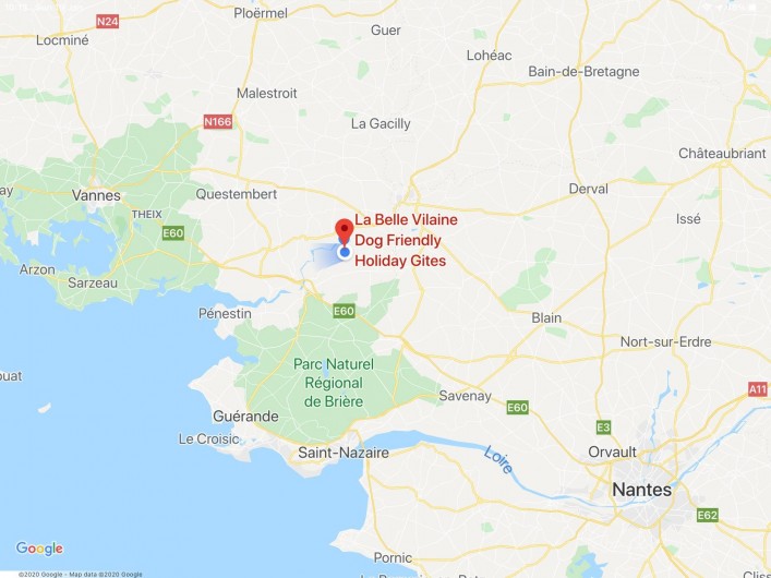 Location de vacances - Maison - Villa à Nivillac - Emplacment