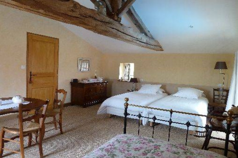 Location de vacances - Gîte à Château-Guibert - Chambre Rose