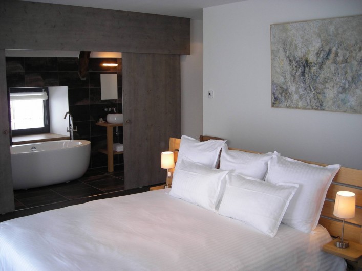 Location de vacances - Chambre d'hôtes à Nasbinals - Chambre Déroc