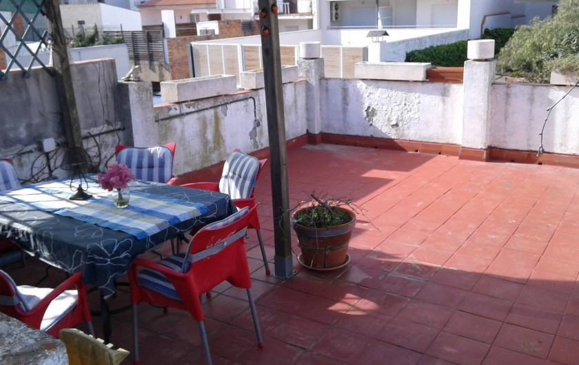Location de vacances - Appartement à L'Estartit - AUTRE VUE DE LA TERRASSE , UN AUTRE JOUR