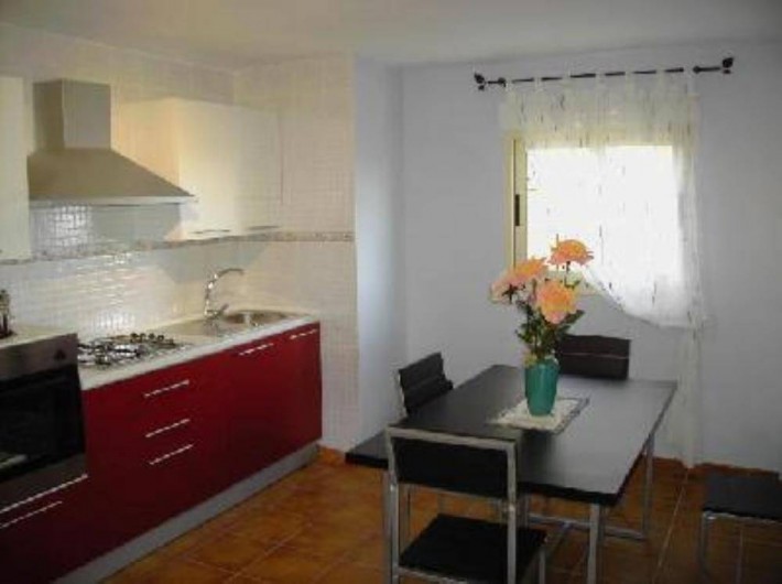 Location de vacances - Appartement à Carcaixent - Salon-cuisine vue 2