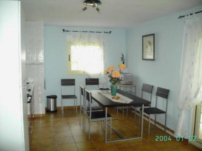 Location de vacances - Appartement à Carcaixent - Salon-cuisine vue 1