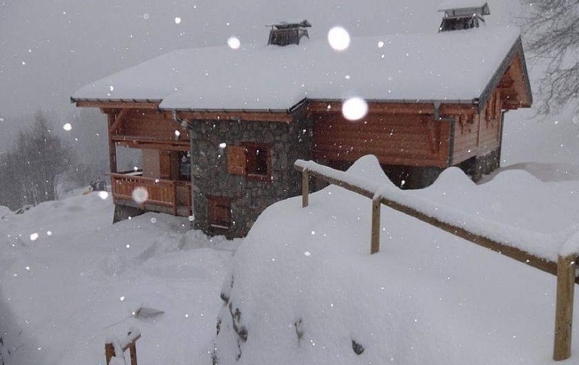 Location de vacances - Chalet à Saint-Nicolas-la-Chapelle - Face Nord