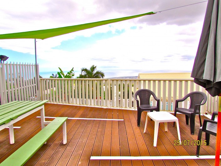 Location de vacances - Villa à Bois De Nèfles - Terrasse BBQ