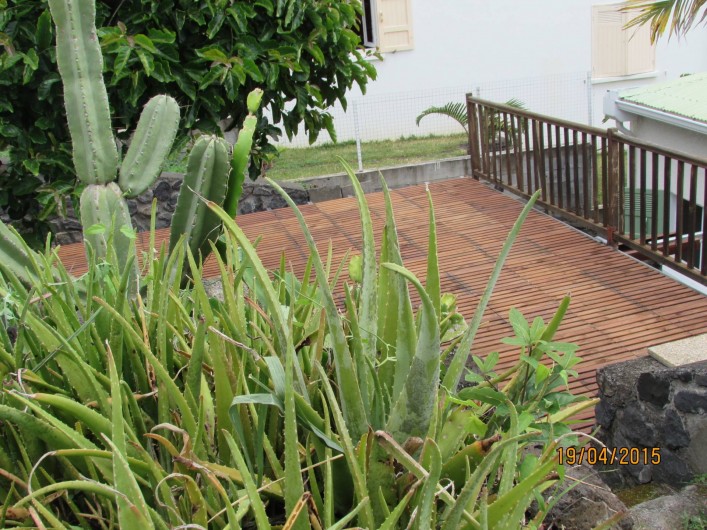 Location de vacances - Villa à Bois De Nèfles - Terrasse zen