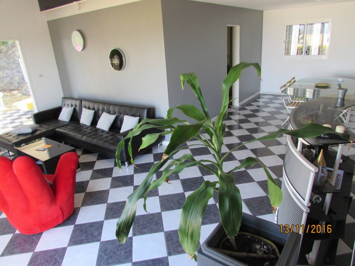 Location de vacances - Villa à Bois De Nèfles - Séjour / salle à manger