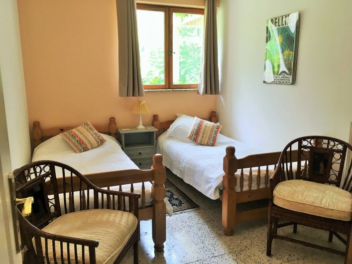 Location de vacances - Gîte à Branoux-les-Taillades - Les Pins; chambre deux persons