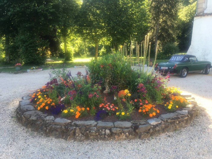 Location de vacances - Gîte à Branoux-les-Taillades - Le parc du Château
