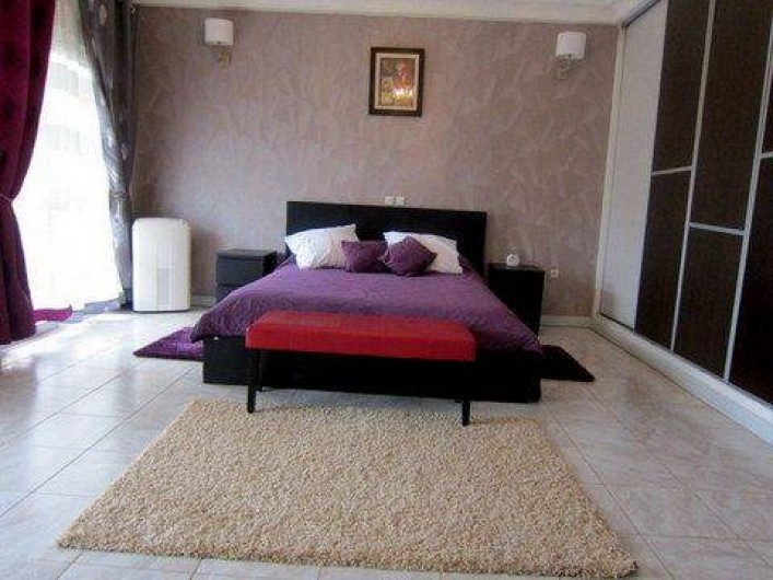 Location de vacances - Appartement à Yaoundé - Chambre PRINCIPALE DAHLIA