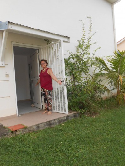 Location de vacances - Appartement à Les Trois-Îlets - Bienvenue! Accès par le jardin
