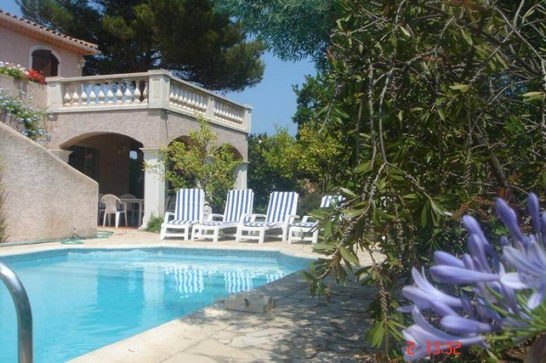 Location de vacances - Villa à Saint-Aygulf - Abords de la piscine