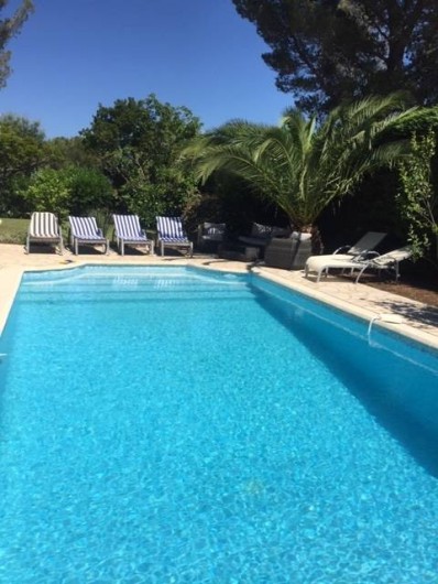 Location de vacances - Villa à Saint-Aygulf - ¨Piscine