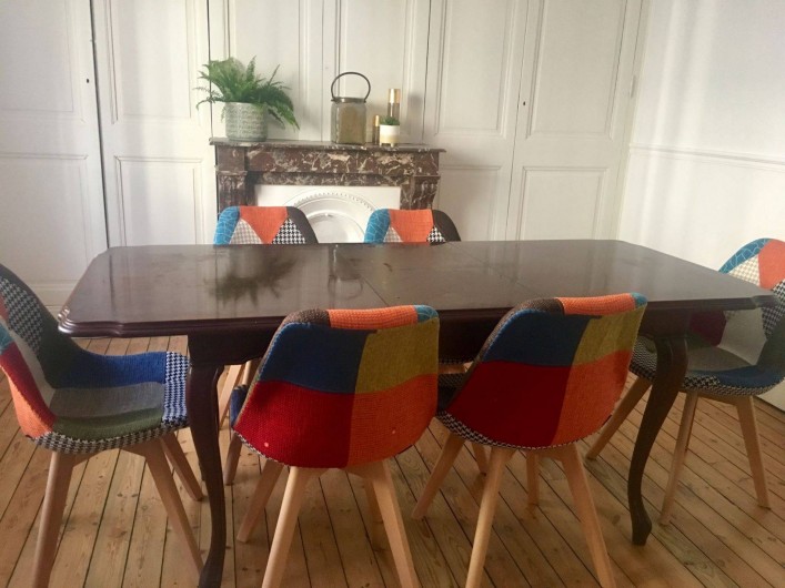 Location de vacances - Maison - Villa à Berck - c' est dans ce salon que vous pourrez manger