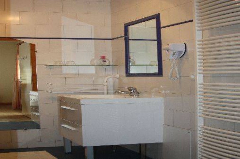 Location de vacances - Chambre d'hôtes à Saint-Lattier - salle de bain