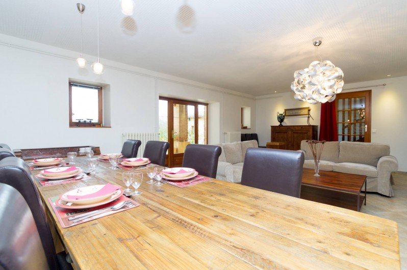 Location de vacances - Chambre d'hôtes à Saint-Lattier - la salle à manger