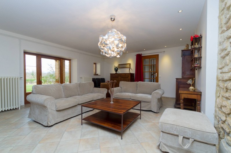 Location de vacances - Chambre d'hôtes à Saint-Lattier - le coin salon