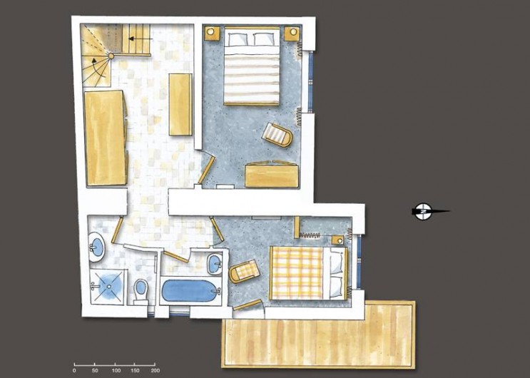 Location de vacances - Chalet à Montchavin