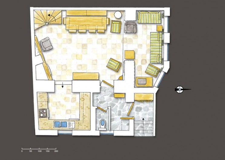 Location de vacances - Chalet à Montchavin