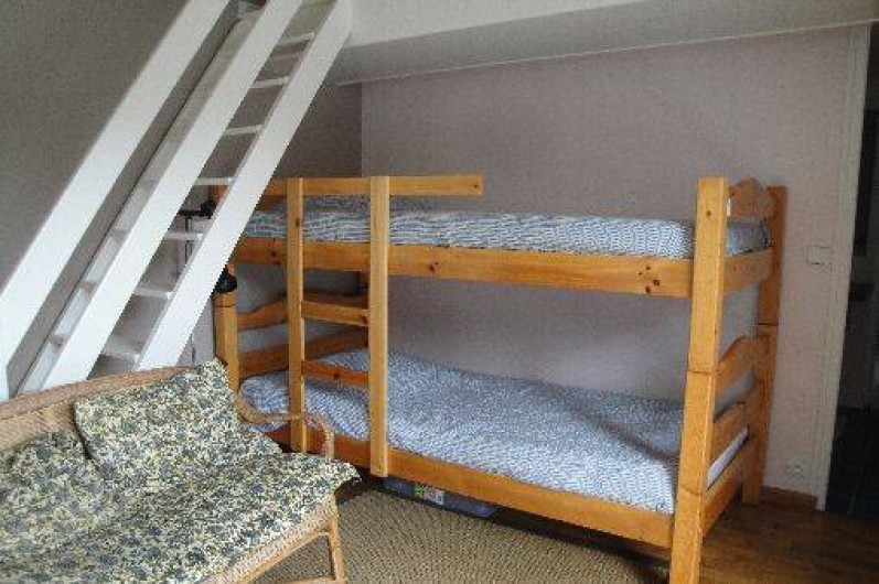 Location de vacances - Villa à Soorts - chambre 3 avec lits superposés et un lit double en mezzanine