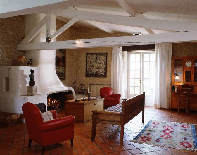 Location de vacances - Mas à Lusignac - salon