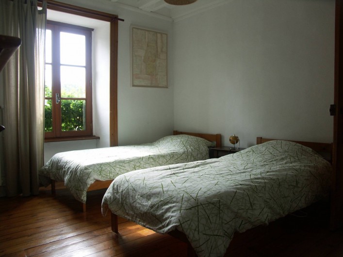 Location de vacances - Chambre d'hôtes à Omonville-la-Petite - chambre Esquina à l'étage