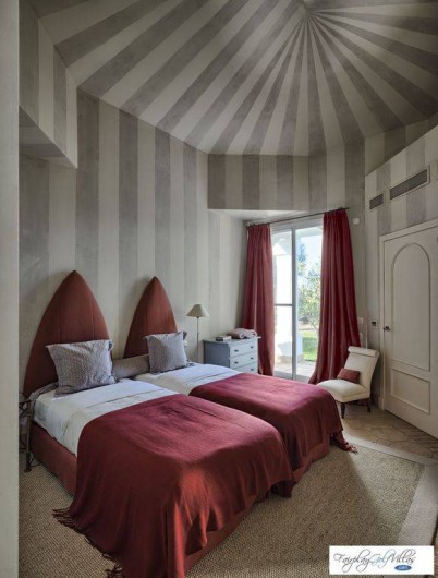 Location de vacances - Villa à Benalup-Casas Viejas - Chambre 2 avec possibilité d'avoir 3 lits