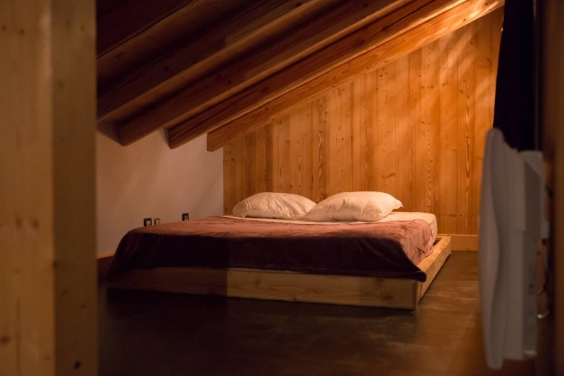 Location de vacances - Appartement à Champagny-en-Vanoise - Chambre mezzanine