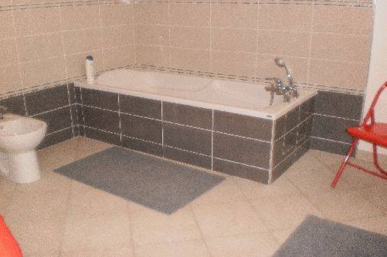 Location de vacances - Chalet à Mizoën - salle de bain