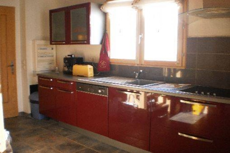 Location de vacances - Chalet à Mizoën - cuisine