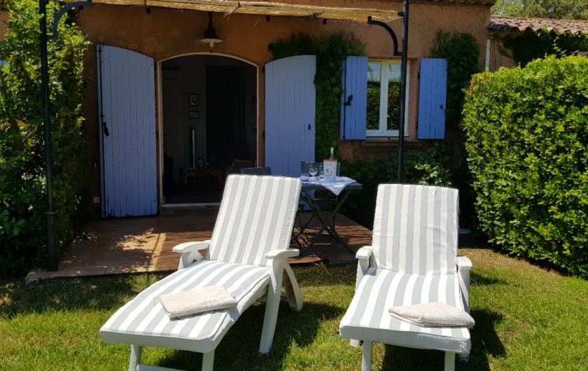 Location de vacances - Maison - Villa à Cogolin - Terrasse