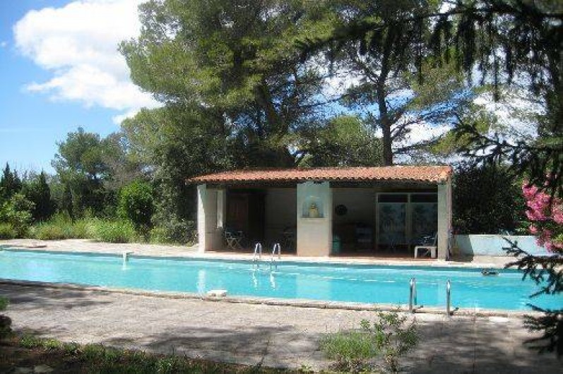 Location de vacances - Mas à Paradou - Piscine (18m*6m) et son Poule House, entièrement clôturé